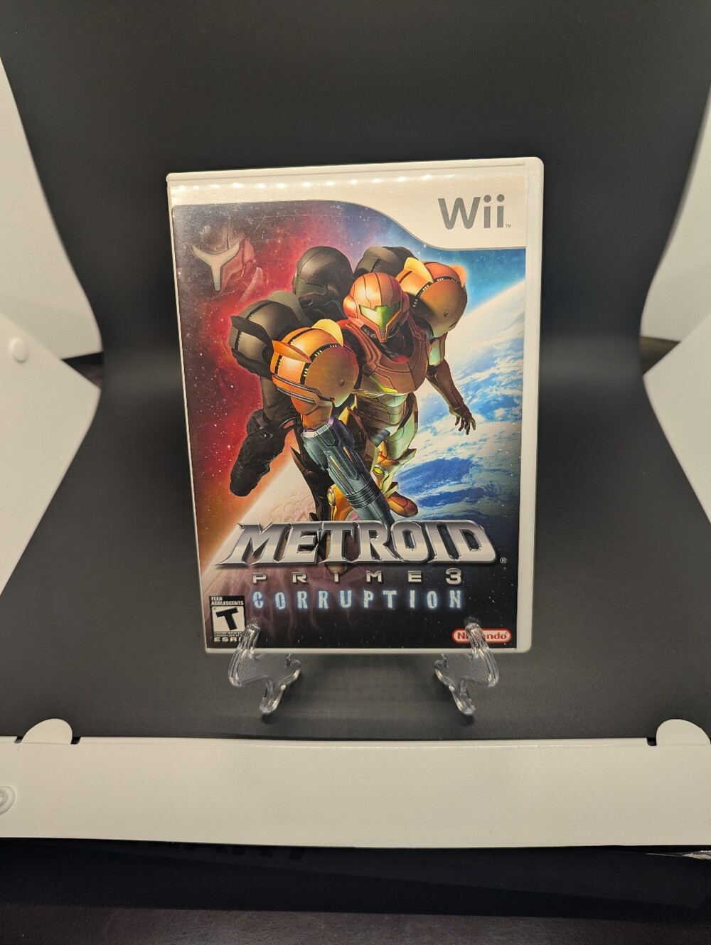 Nintendo Metroid Prime 3: Corruption Wii Complete With Manual And Inserts